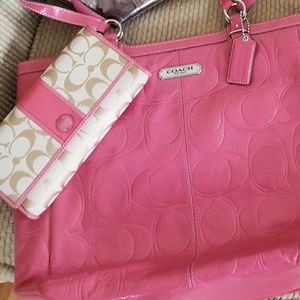 Coach Bag and matching wallet